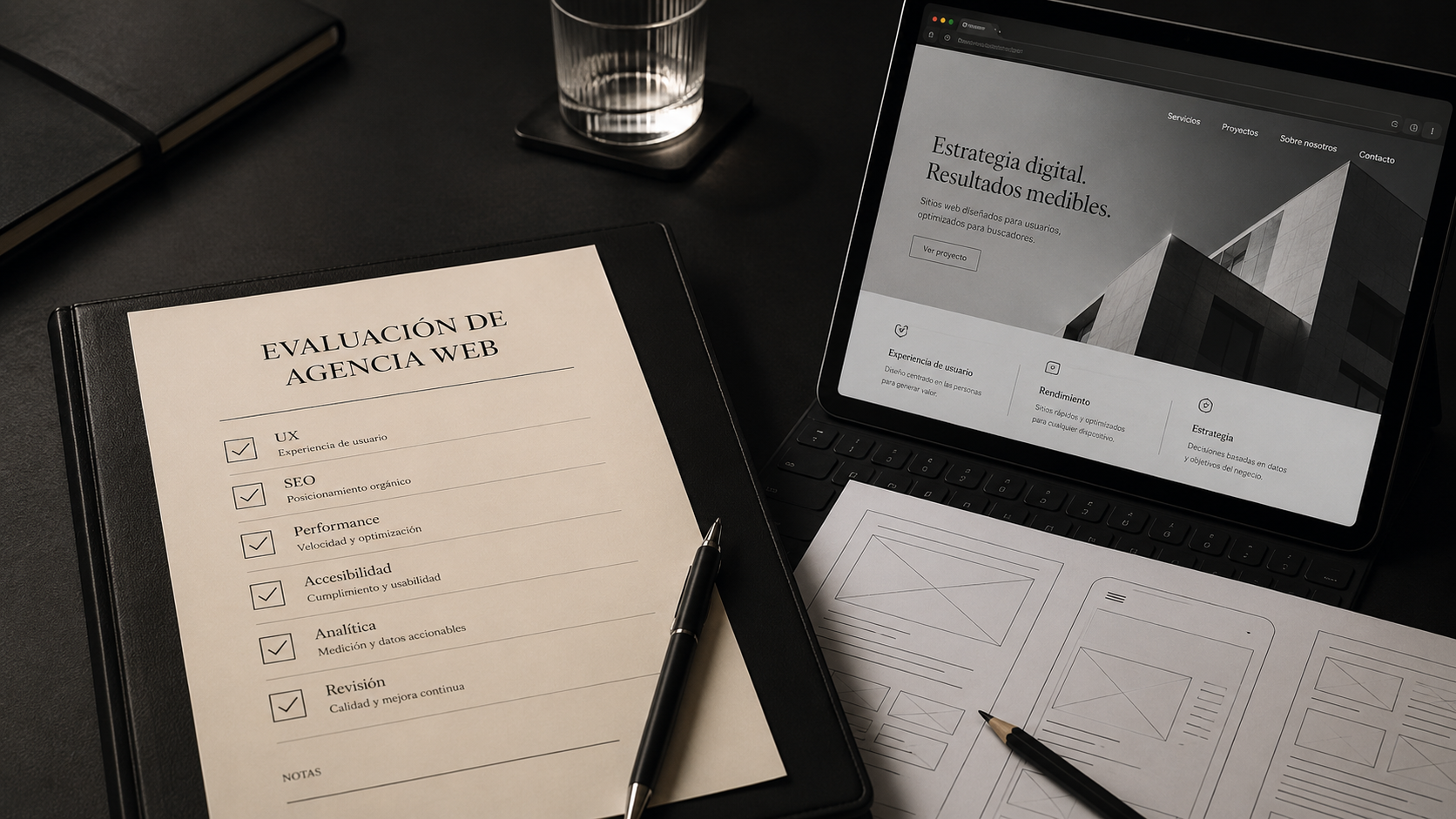 Cómo evaluar una agencia web premium sin dejarse llevar por el portafolio