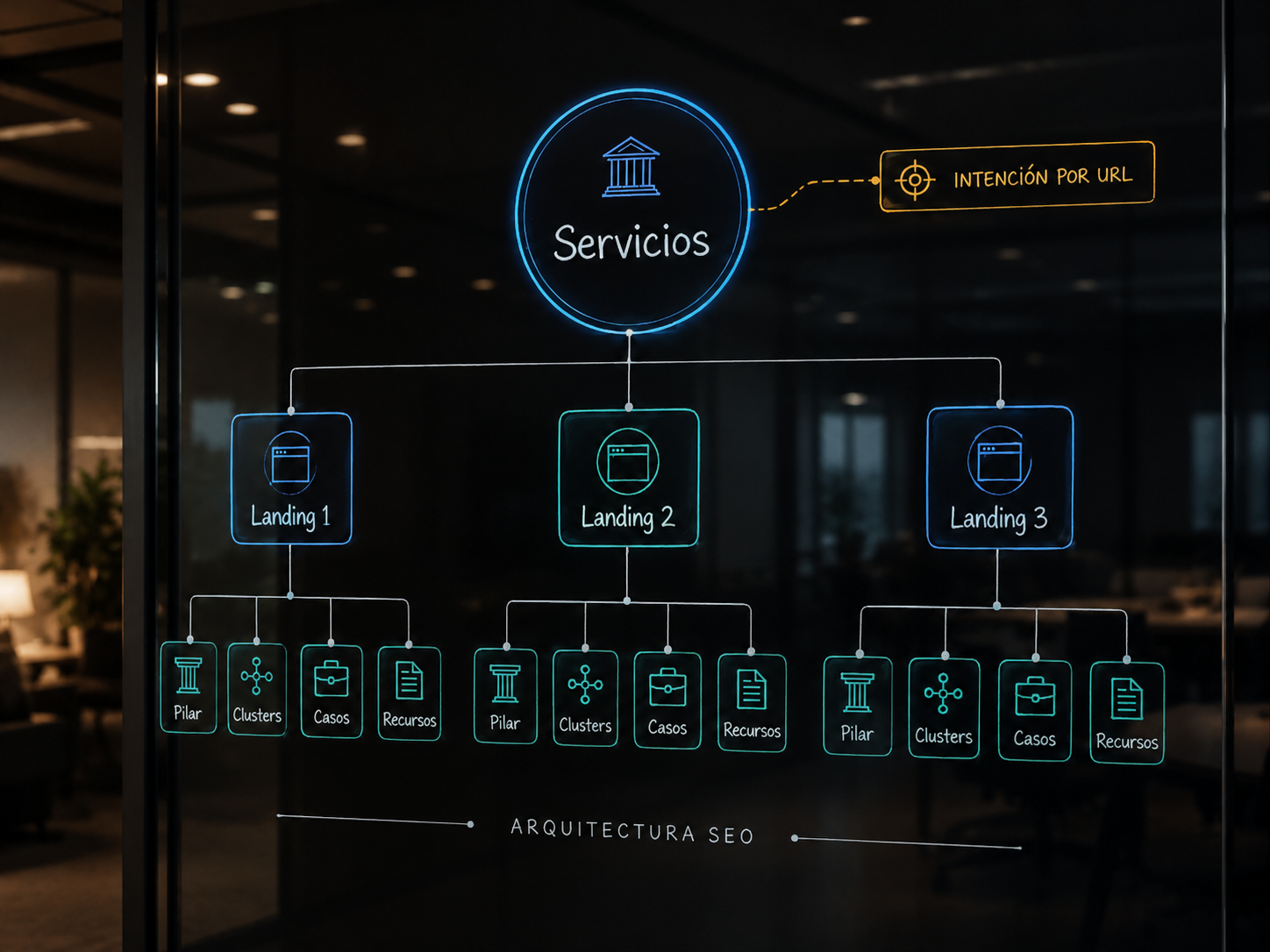 SEO para sitios con múltiples servicios: arquitectura, enlazado interno y canibalización